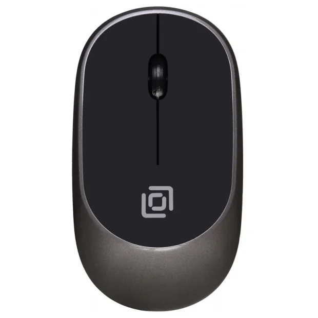 Мышь Oklick 535MW (черный/серый)